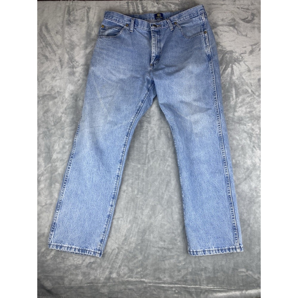 Wrangler Jeans Mens 36X30 47MWZ Cowboy Cut Dark Wash Western Rodeo‎ Rancher